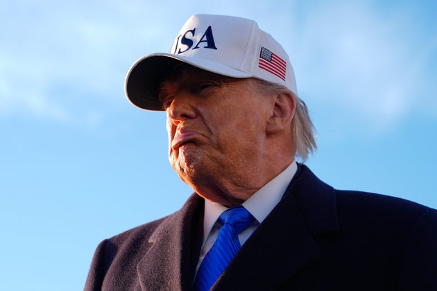 President Donald Trump speaks to reporters before he boards Air Force One, Friday, March 13, 2026, at Joint Base Andrews, Md., for a trip to Florida.