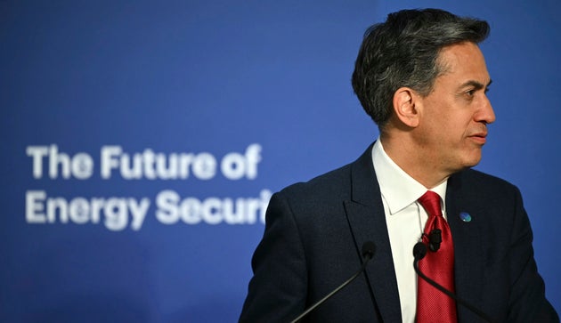 Secretary for Energy Security Ed Miliband 