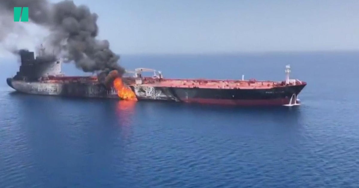 US Blames Iran For Tanker Attack