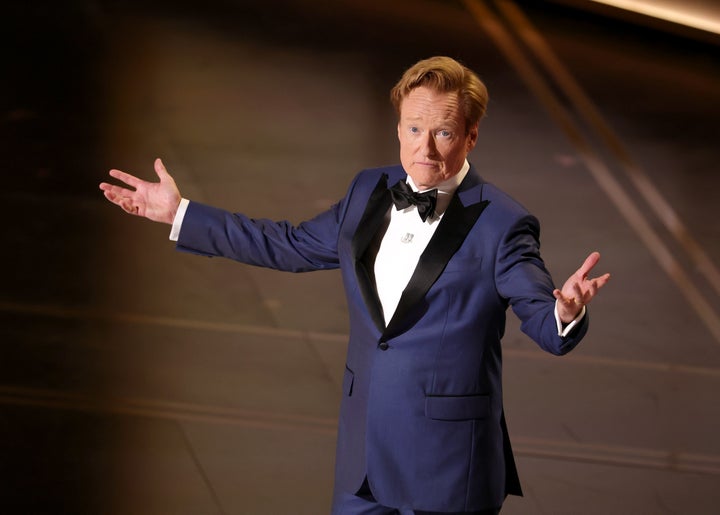Host Conan O'Brien kicked off the 98th Academy Awards with a burst of energy.