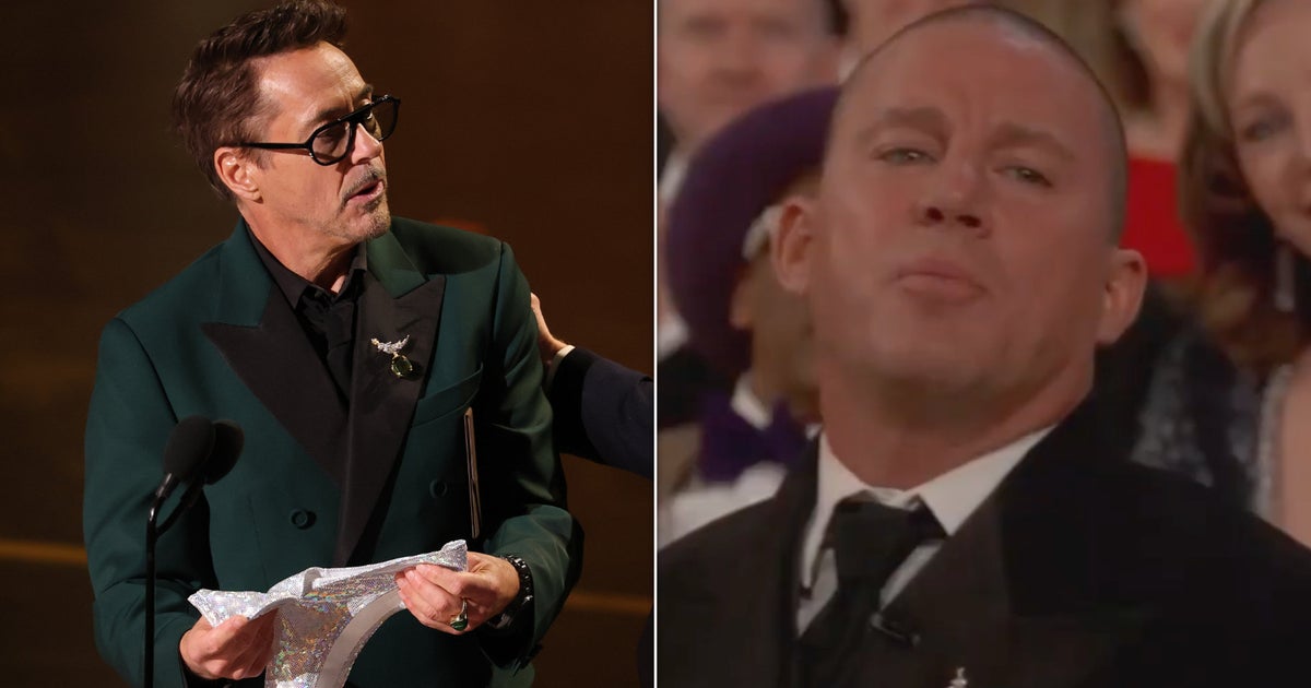 Robert Downey Jr. Flashes Thong At Oscars — And Channing Tatum Was Not Amused