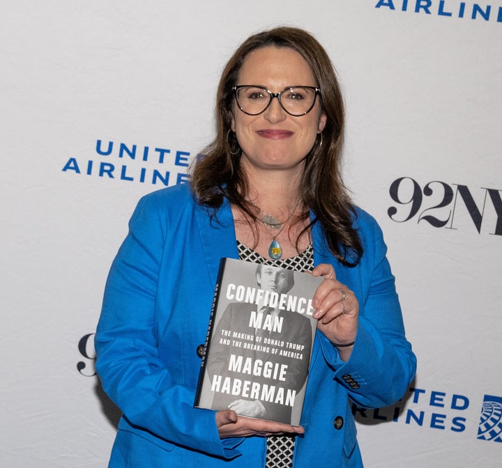 New York Times journalist Maggie Haberman is also the author of the 2022 book "Confidence Man: The Making of Donald Trump and the Breaking of America." 