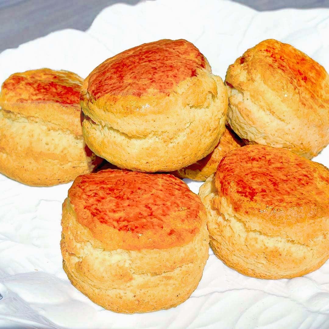 【ホットケーキミックス、こう焼いて】外サク中ふわ。お店みたいなホットビスケット