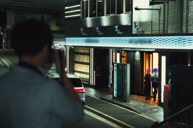 さくら幸子探偵事務所の浮気調査の様子