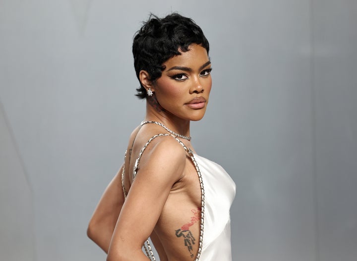 Teyana Taylor attends the 2026 Vanity Fair Oscar Party on Sunday in Los Angeles, California.