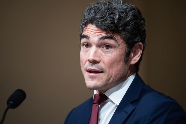 Joe Kent, then-director of the National Counterterrorism Center, testifies in December during the House Homeland Security Committee hearing on 