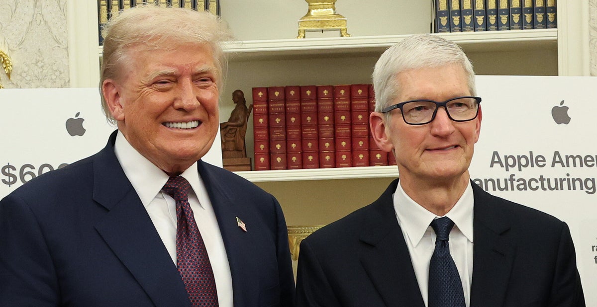 Apple CEO Tim Cook Responds To Trump Criticism: ‘Not Political’