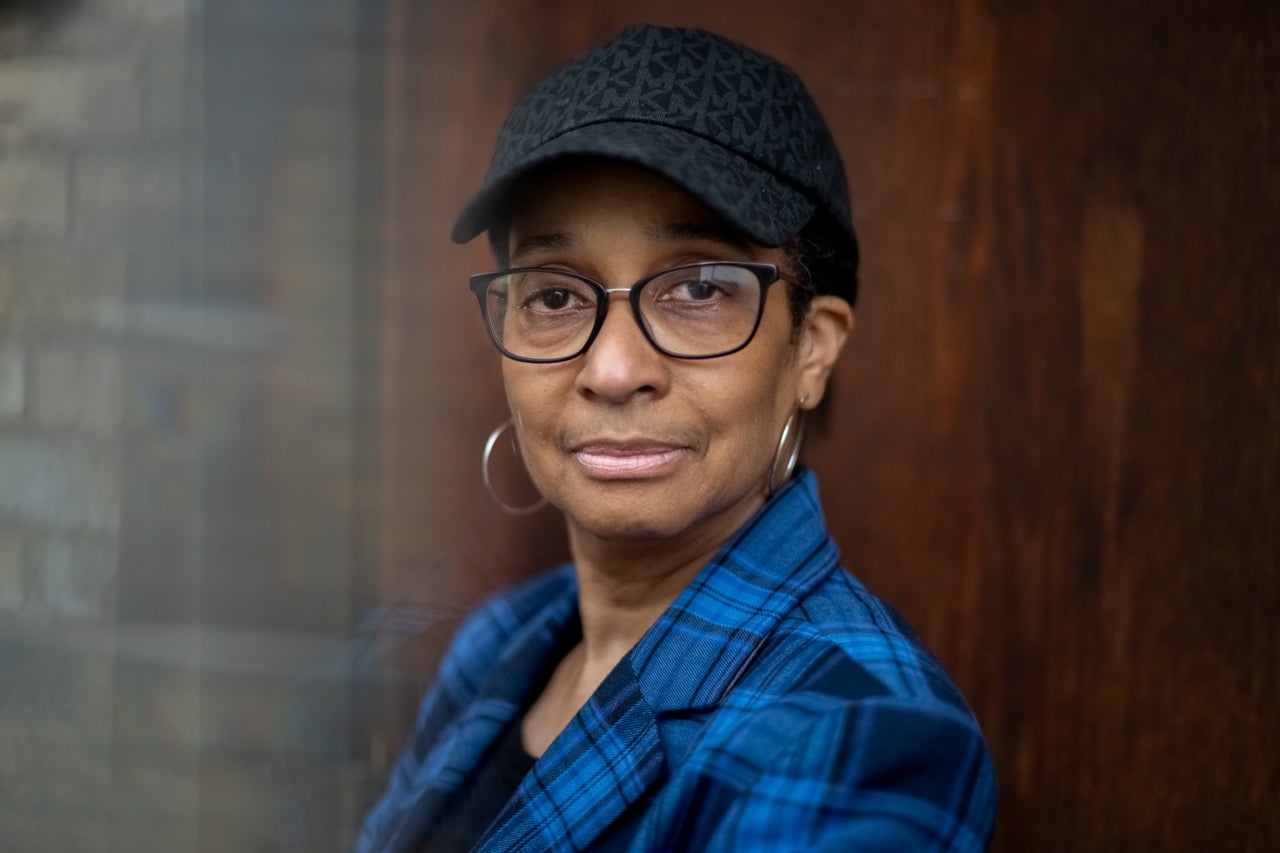 Activist Monique Cullars-Doty poses for a portrait in Minneapolis on March 6, 2026. “Either you’re going to worship and serve God, or you’re going to serve money and man in this administration. But you can’t do both and call yourself a Christian” she said.