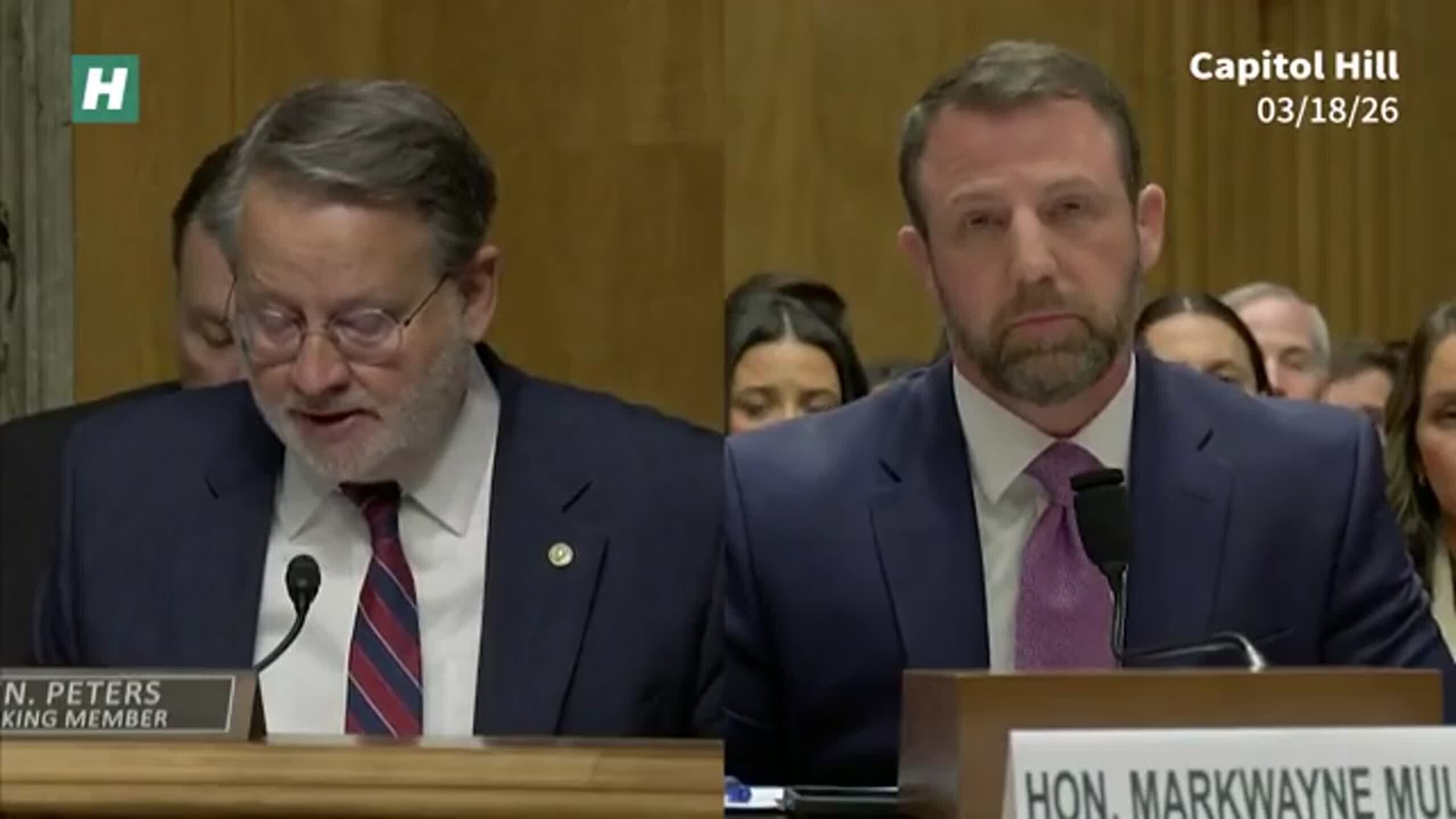 Mullin Pressed On Pretti Comments