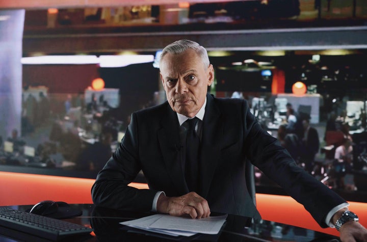 Martin Clunes as Huw Edwards in the new 5 drama Power