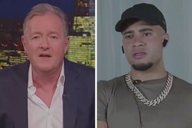 Piers Morgan and social media influencer HStikkytokky