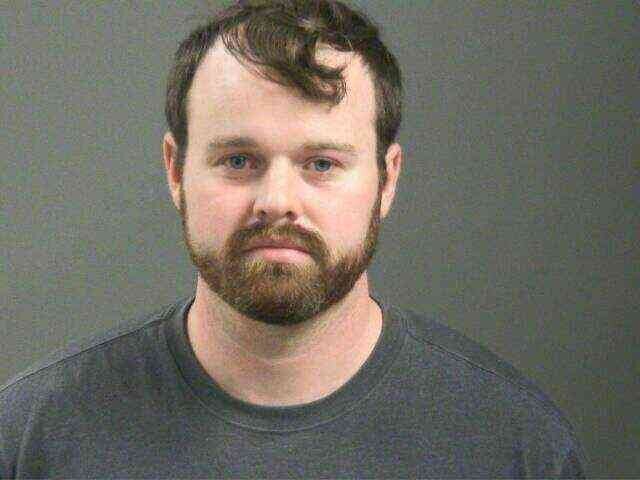 This booking photo provided by the Washington County Sheriff's Office in Arkansas shows Joseph Duggar on March 18. 