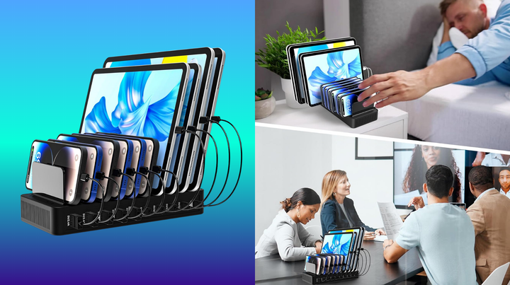 50% Off Amazon Charging Station Can Power Up 10 Devices | HuffPost Life