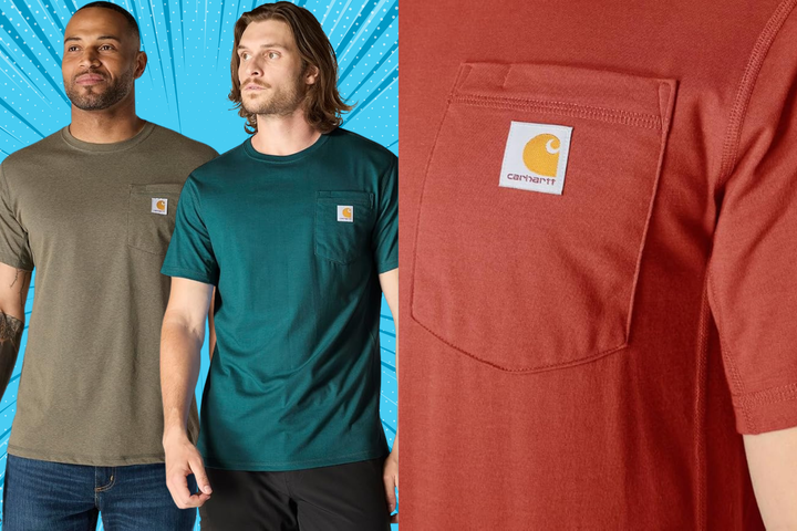 These Carhartt tees are made to last — and up to 25% off right now.
