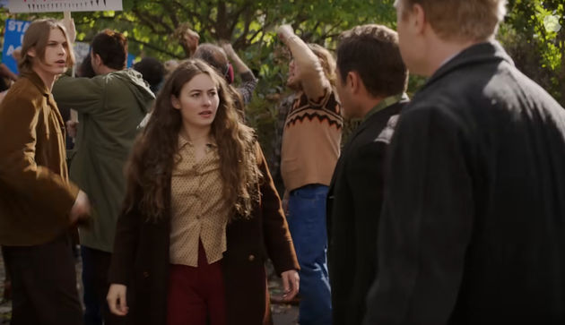 Ruby Ashbourne Serkis with Zac Efron in The Greatest Beer Run Ever