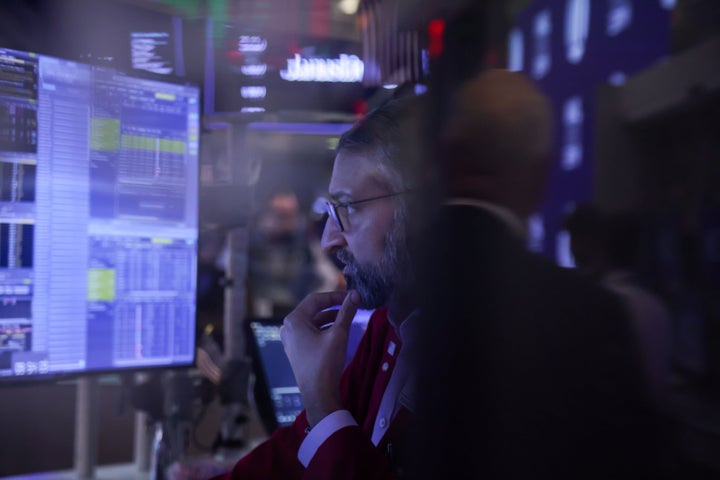 A trader works on the floor of the New York Stock Exchange (NYSE) in New York, US, on Friday, March 20, 2026. Photographer: Michael Nagle/Bloomberg via Getty Images