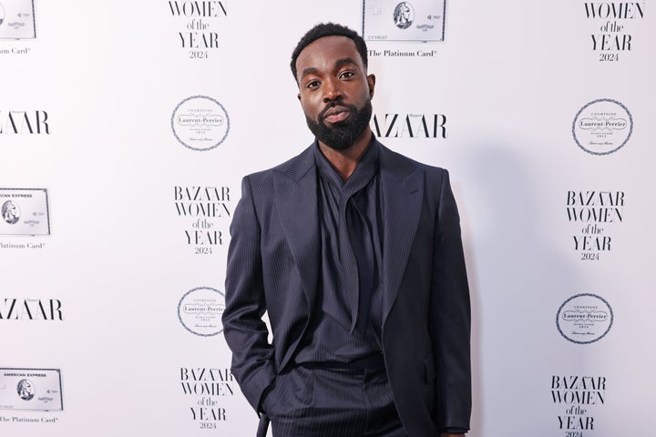 Actress Paapa Essiedu attends the 2024 Harper's Bazaar Women of the Year Awards at Claridge's Hotel in London, England.