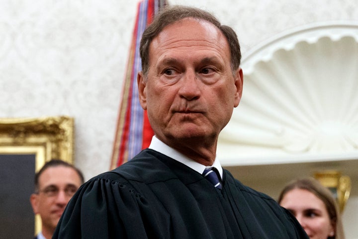 Supreme Court Justice Samuel Alito questioned whether it's legal to count ballots arriving after Election Day because the holiday's name identifies the voting period as only one day.