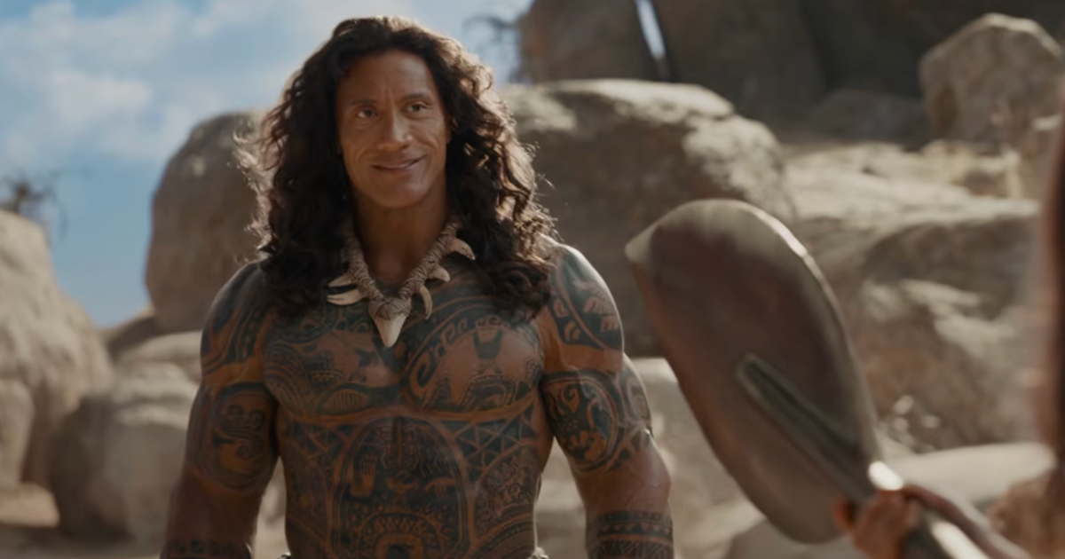 Dwayne Johnson’s Wig In The New Live-Action Moana Trailer Is A Bit Of A Distraction