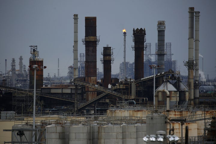 No one was injured in Monday's explosion at the Valero refinery in Port Arthur, about 90 miles east of Houston.