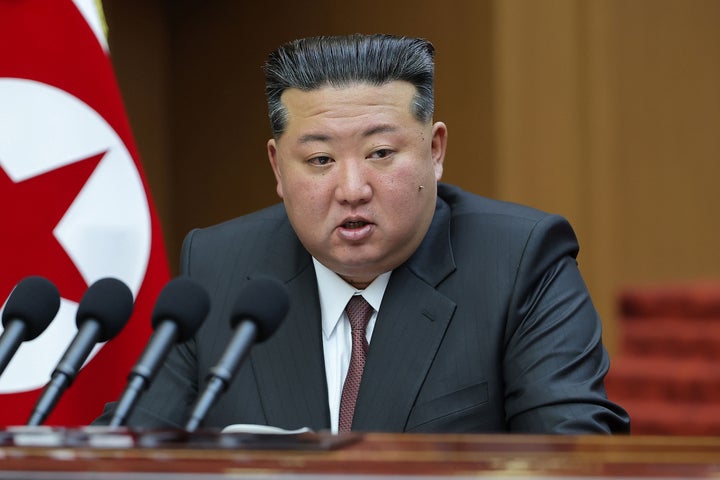 North Korean leader Kim Jong Un has pledged to irreversibly cement his country’s status as a nuclear power while maintaining a hard-line stance toward South Korea, which he called the “most hostile” state, state media said Tuesday.