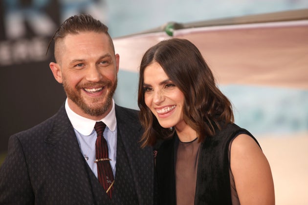 Tom Hardy and Charlotte Riley in 2017