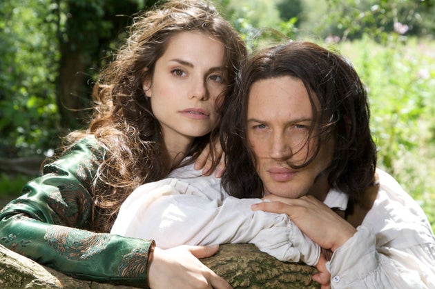 Charlotte Riley and Tom Hardy as Cathy and Heathcliff in the 2009 adaptation of Wuthering Heights