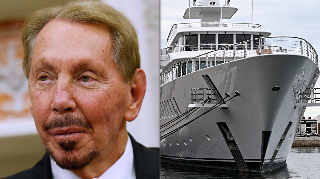 Protesters Slap 'Trump Propagandist' On Billionaire Donor Larry Ellison's Megayacht