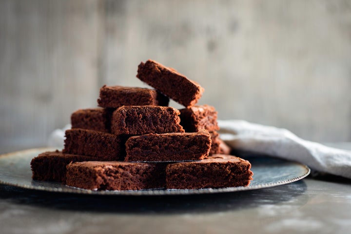 An easily portioned dessert, like a brownie square, makes it easier to set limits.