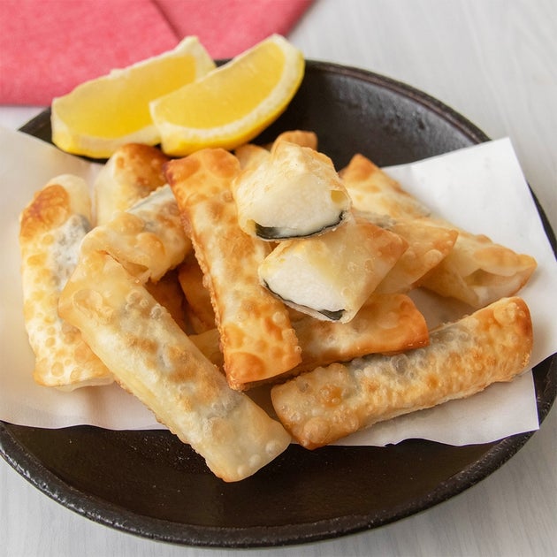 長芋とチーズの揚げ焼きギョーザ
