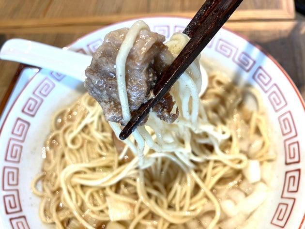 麺は細め