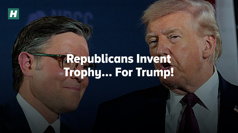 Trump Awarded Participation Trophy