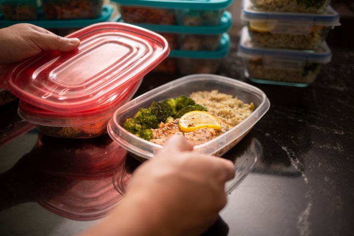 Bad news: Putting reusable plastic containers in the dishwasher exposes them to heat that can degrade them.