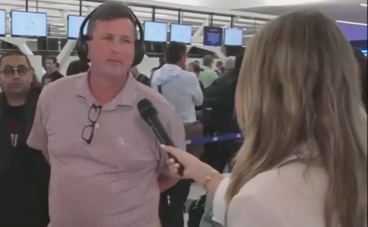 A man who’s about to drop an epic line to Fox News’ Brooke Taylor.