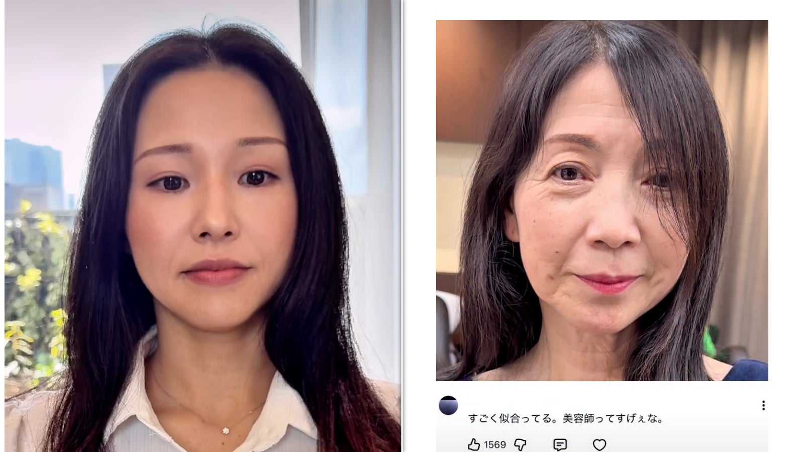 別人級...！“数十センチ”ばっさりショートに大胆イメチェン⇒「お見事」「美容師すげぇ」2人のビフォアフに反響