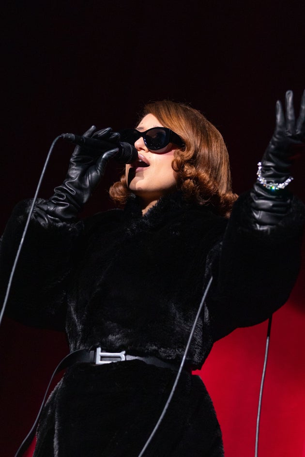 Raye performed a string of hometown shows at London's O2 Arena across February and March