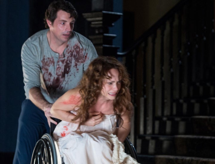 Brennan Elliott and Fiona Dourif in the 2013 horror pastiche Curse Of Chucky