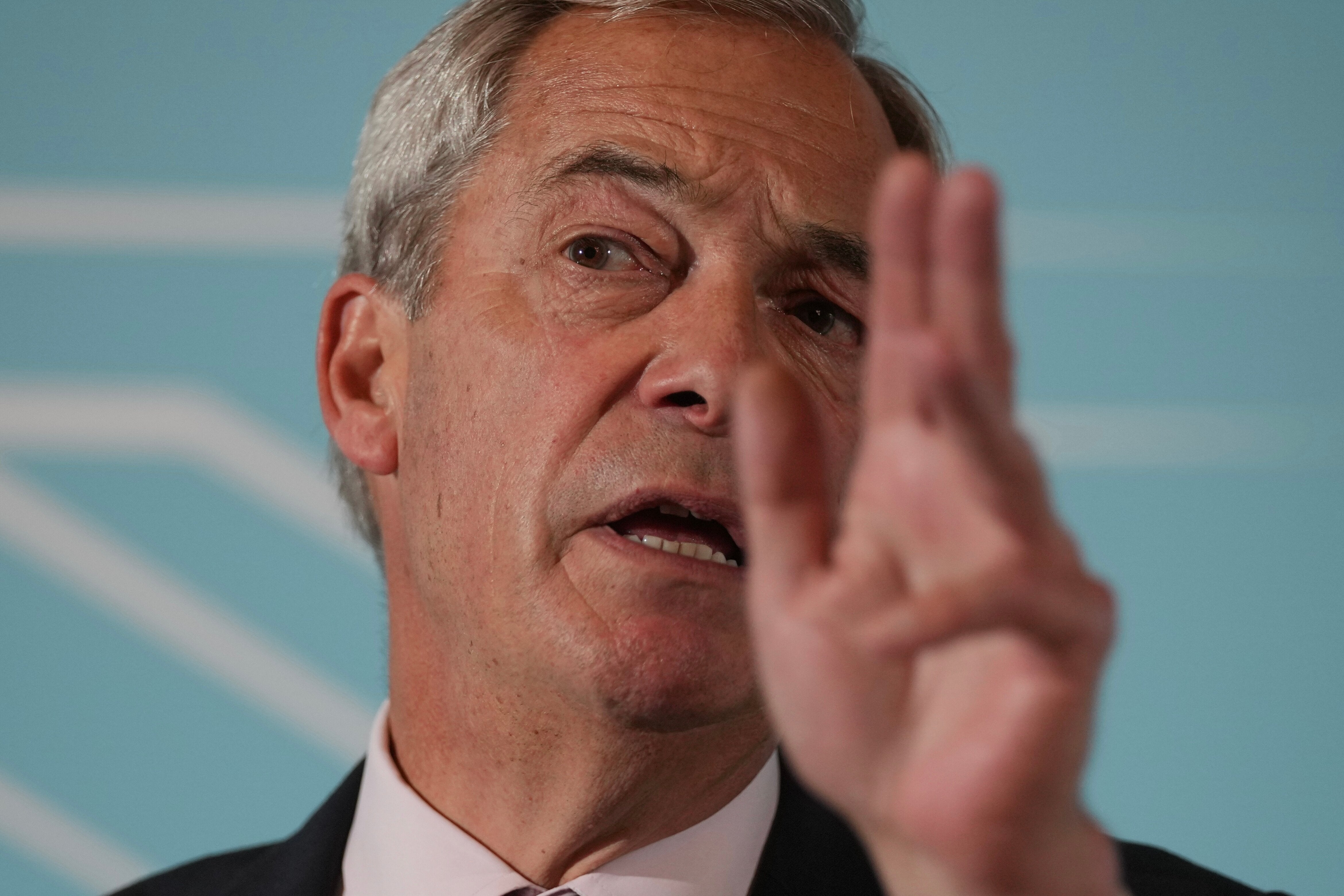 Farage Dismisses Reform Candidate's 'Nazi Salute' Photo As 'Fawlty Towers Impression'