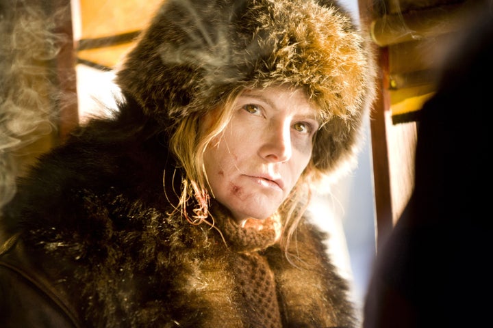 Jennifer Jason Leigh in Quentin Tarantino's 2015 Western The Hateful Eight