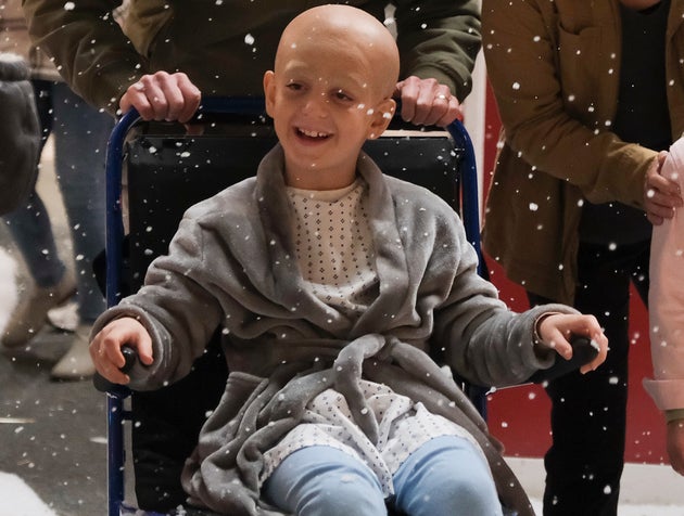 Sawyer Fraser as Nico, a child with cancer, in The Good Doctor