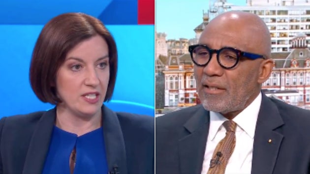Bridget Phillipson and Trevor Phillips