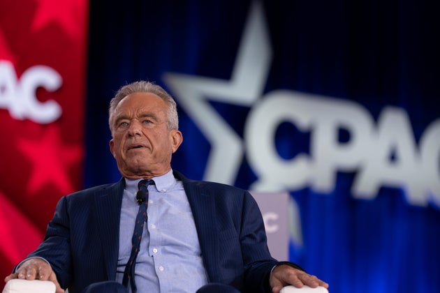 Secretary of Health and Human Services Robert F. Kennedy, Jr. speaks during a fireside chat with CPAC Senior Fellow Mercedes Schlapp at the Conservative Political Action Conference (CPAC) in Dallas, Saturday, March 28, 2026. (AP Photo/Gabriela Passos)