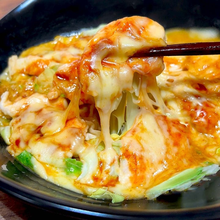 レンチンで簡単！チーズダッカルビ