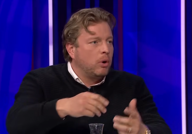 Thomas Skinner in the Question Time studio last week