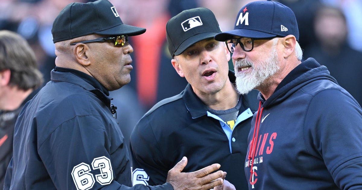 'You Can't Defeat The Robots!' Baseball Fans Cheer For Coach's 'Robo Ump' Meltdown