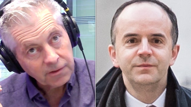 Justin Webb and James Murray