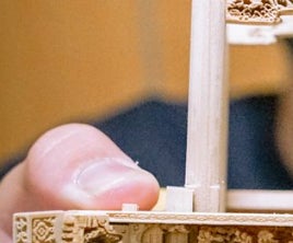 中学生が手作りする“ミニだんじり”が「職人級」だった⇨圧巻の精密さに「震えるほど細かい」「人間国宝やん」