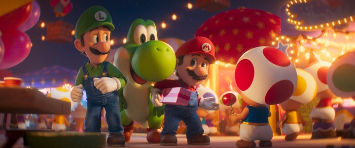 The Super Mario Galaxy Movie introduces the character of Yoshi, voiced by Donald Glover
