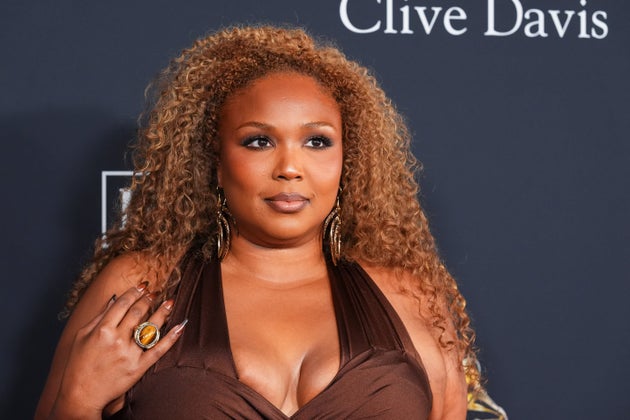 Lizzo at a pre-Grammys event in February