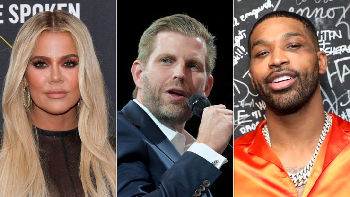 Khloe Kardashian, Eric Trump and Tristan Thompson.